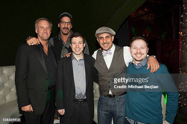 Cast and Crew of "Guns, Girls & Gambling" attends "Guns, Girls & Gambling" - Los Angeles Screening - After Party at Lure on December 13, 2012 in...