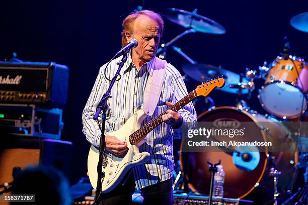 Guitarist Al Jardine of The Beach Boys performs with the KLOS All Star Band at the 95.5 KLOS Christmas Show held at Nokia Theatre L.A. Live on...