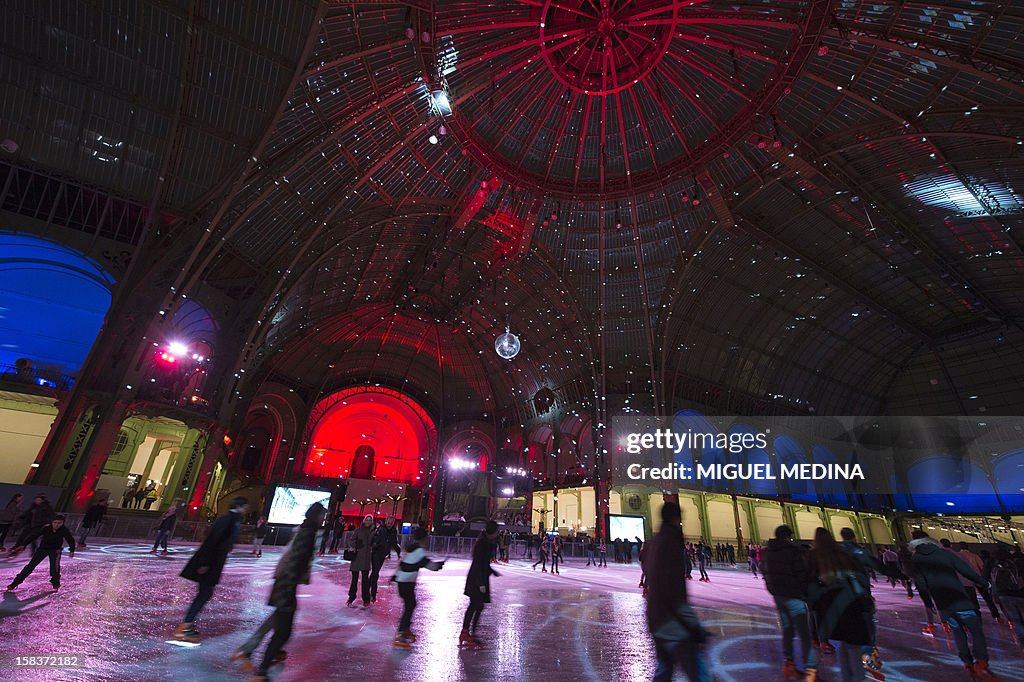 FRANCE-LIFESTYLE-SKATING-GRAND-PALAIS