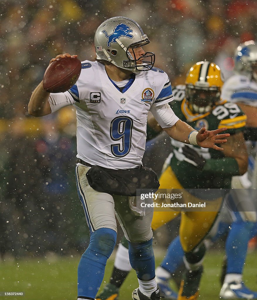 Detroit Lions v Green Bay Packers