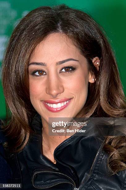 Danielle Jonas attend City Harvest Holiday Season Food Drive at FDNY Station - Lexington & 3rd on December 14, 2012 in New York City.