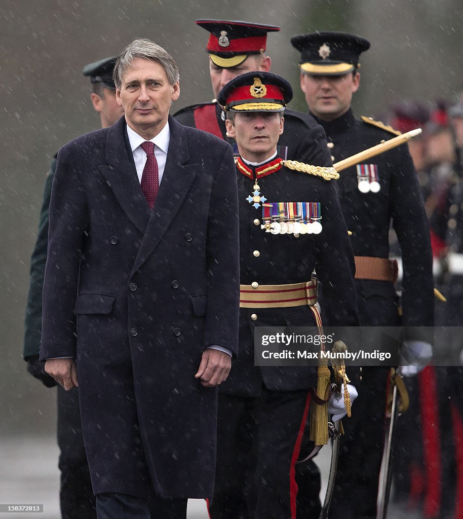 The Sovereign's Parade At The Royal Military Academy