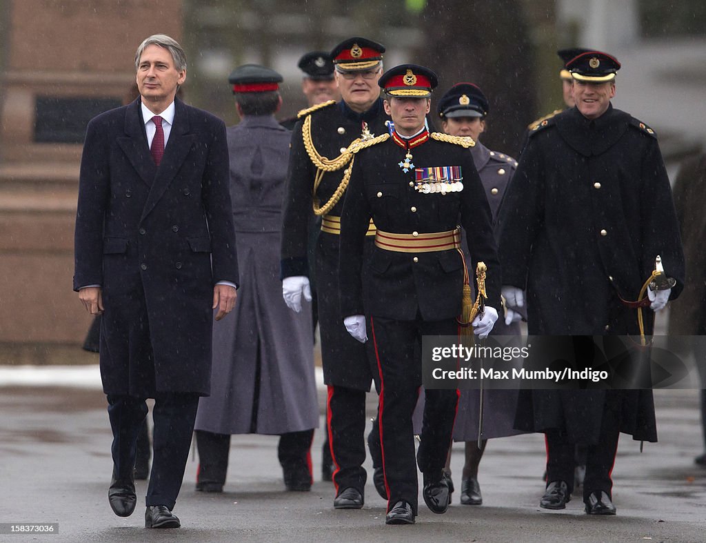 The Sovereign's Parade At The Royal Military Academy