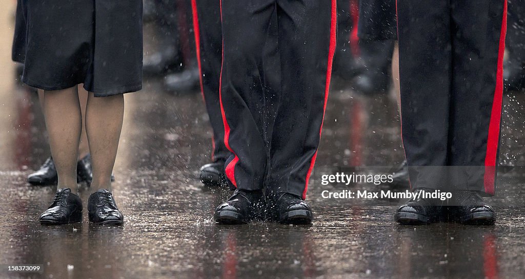 The Sovereign's Parade At The Royal Military Academy