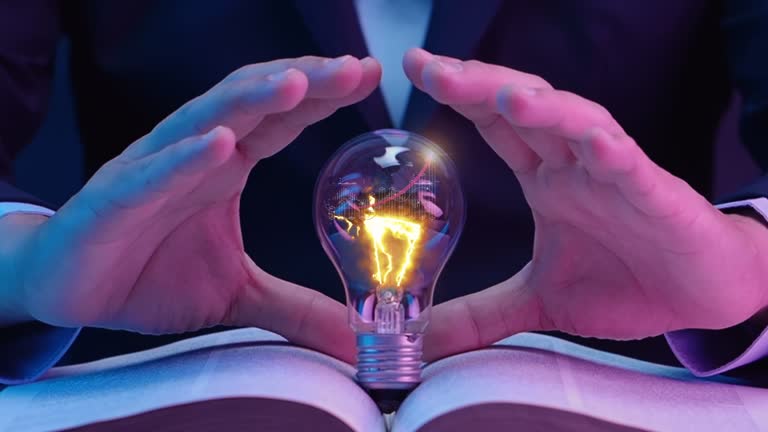 Businessman showing virtual increasing technical graph and up arrow for ...