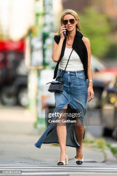 Nicky Hilton is seen in NoHo on July 31, 2023 in New York City.