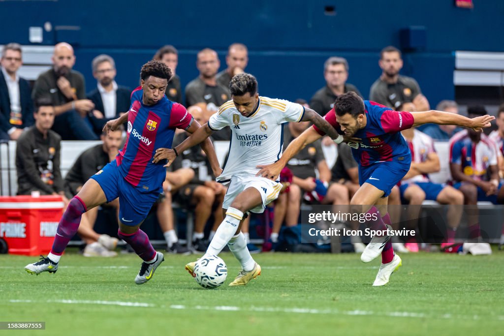SOCCER: JUL 29 Champions Tour - Real Madrid vs Barcelona