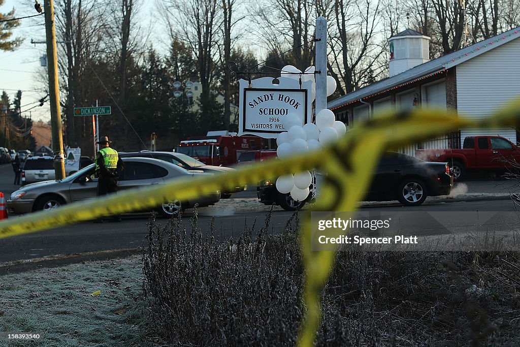 Connecticut Community Copes With Aftermath Of Elementary School Mass Shooting