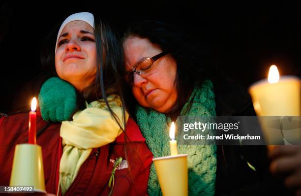 Donna Soto , mother of Victoria Soto, the first-grade teacher at Sandy Hook Elementary School who was shot and killed while protecting her students,...