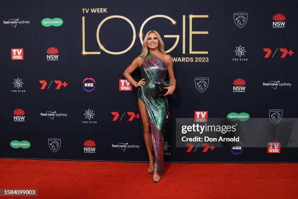 Sonia Kruger attends the 63rd TV WEEK Logie Awards at The Star, Sydney on July 30, 2023 in Sydney, Australia.