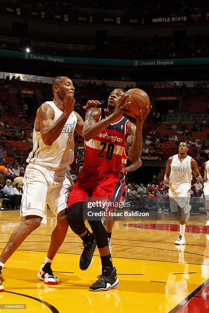 Washington Wizards v Miami Heat