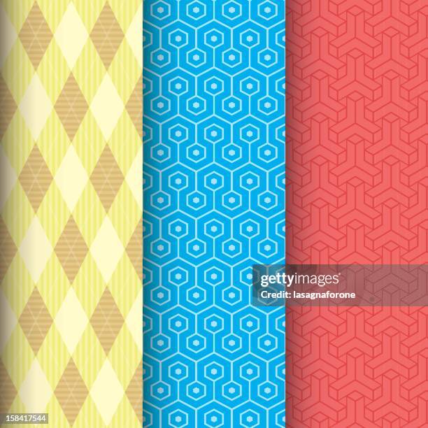 geometric patterns seamless - network pattern vector stock illustrations