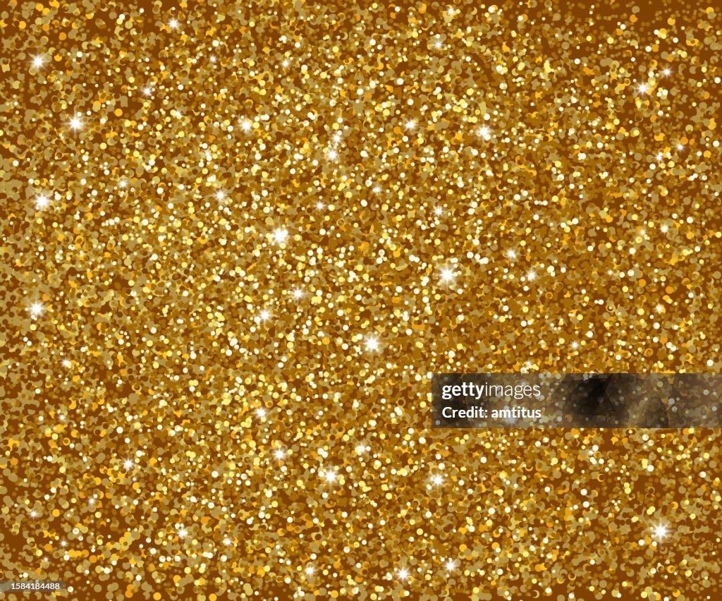 Golden glitter bg