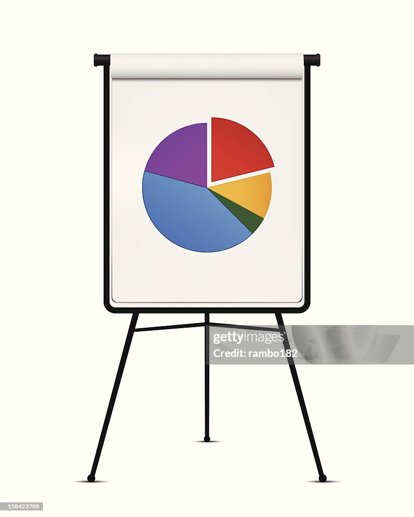 Flip Chart With Graph High-Res Vector Graphic - Getty Images