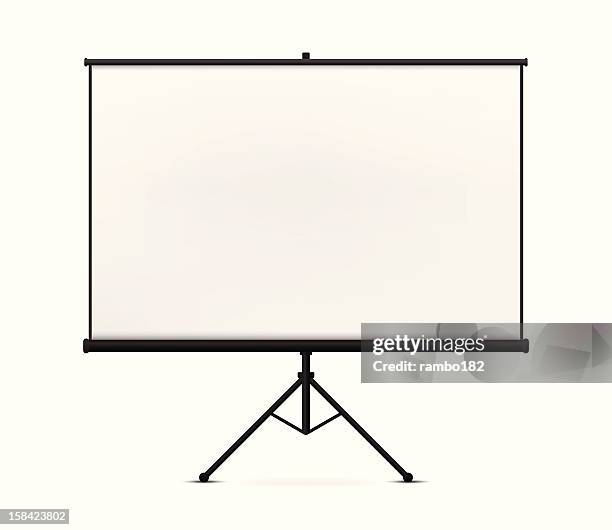 ilustrações de stock, clip art, desenhos animados e ícones de tela de projecção - projecção