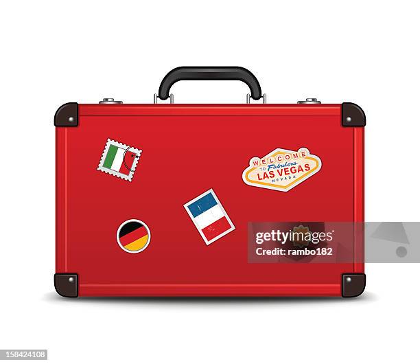 reise-koffer-symbol - valise stock-grafiken, -clipart, -cartoons und -symbole