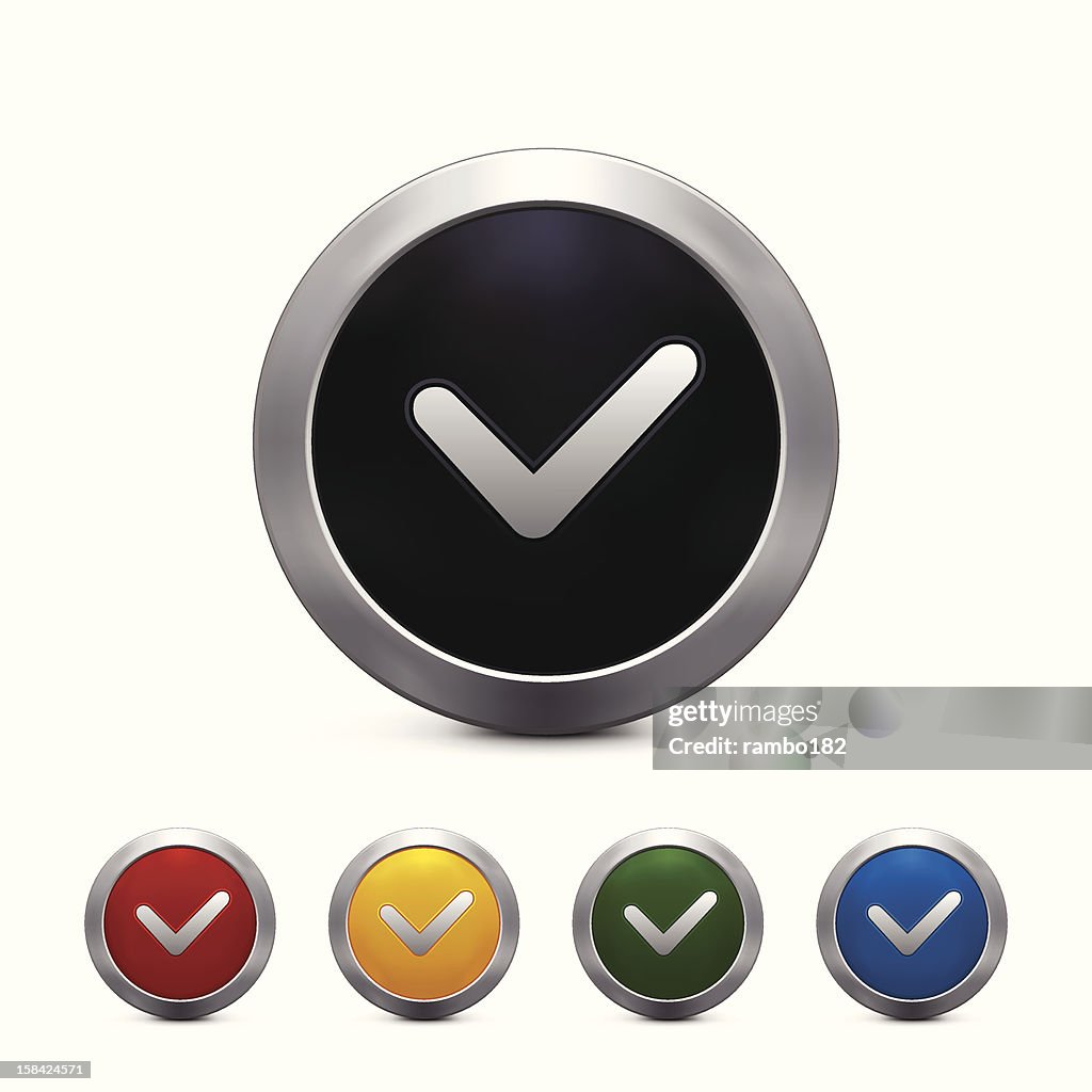 Check Mark Button High-Res Vector Graphic - Getty Images