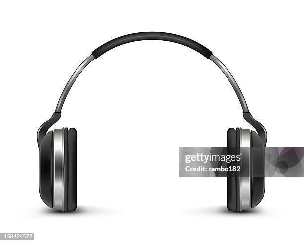 bildbanksillustrationer, clip art samt tecknat material och ikoner med headphones - hörlurar