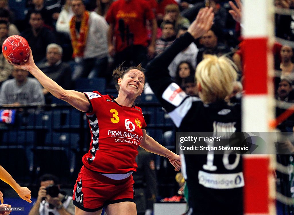 2012 EHF European Women's Handball Championship gold medal match - Norway v Montenegro