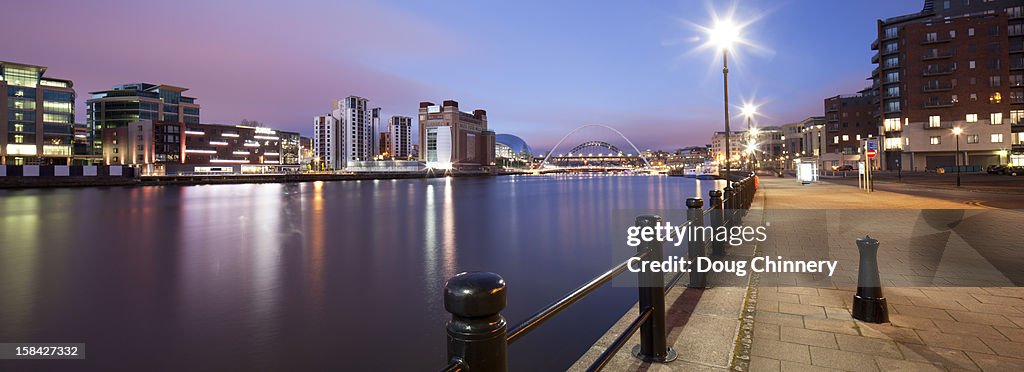Newcastle Quayside Panorama