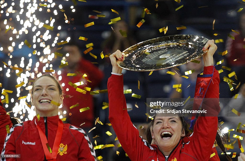 2012 EHF European Women's Handball Championship gold medal match - Norway v Montenegro