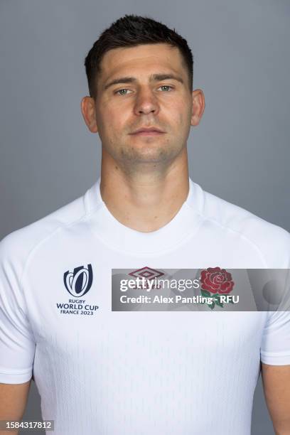 Ben Youngs of England pose for a portrait at The Lensbury on July 05, 2023 in Teddington, England.