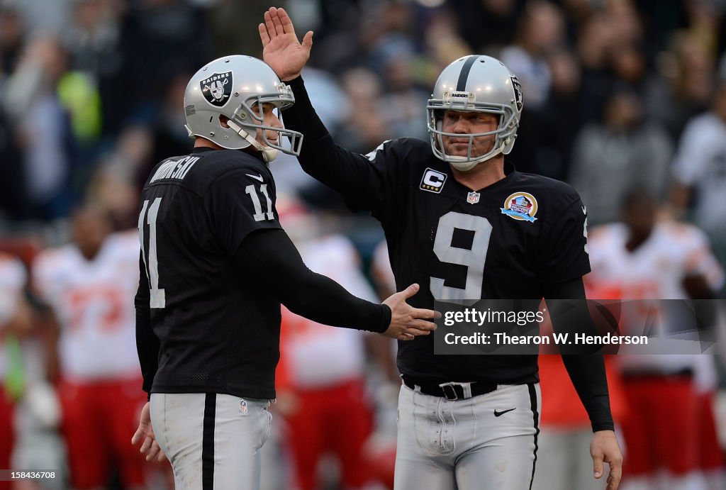 Kansas City Chiefs v Oakland Raiders