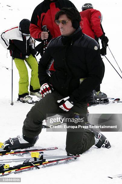 Luis Medina is seen on December 7, 2012 in Baqueira Beret, Spain.