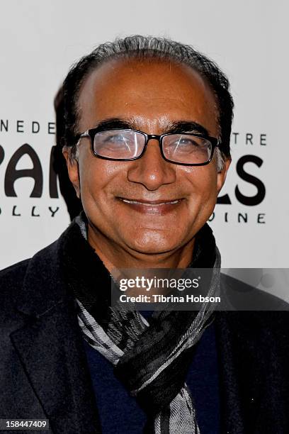 Iqbal Theba attends 'Donny & Marie Christmas In Los Angeles' opening night at the Pantages Theatre on December 4, 2012 in Hollywood, California.