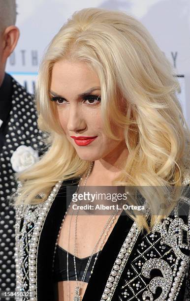 Singer Gwen Stefani arrives for the 40th Anniversary American Music Awards - Arrivals held at Nokia Theater L.A. Live on November 18, 2012 in Los...