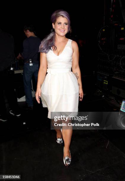 Personality Kelly Osbourne attends "VH1 Divas" 2012 at The Shrine Auditorium on December 16, 2012 in Los Angeles, California.