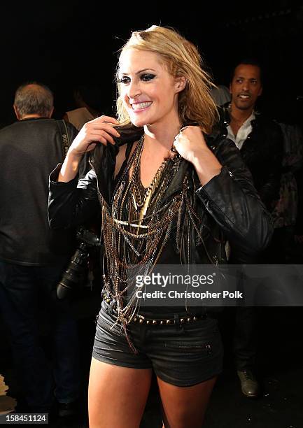 Singer Emily Haines of Metric attends "VH1 Divas" 2012 at The Shrine Auditorium on December 16, 2012 in Los Angeles, California.