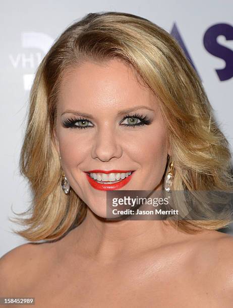Personality Carrie Keagan arrives at "VH1 Divas" 2012 held at The Shrine Auditorium on December 16, 2012 in Los Angeles, California.