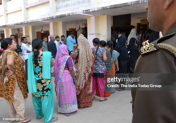 Voting ended peacefully on Thursday, December 13 in the first phase of the Gujarat assembly elections with no untoward incident being reported....