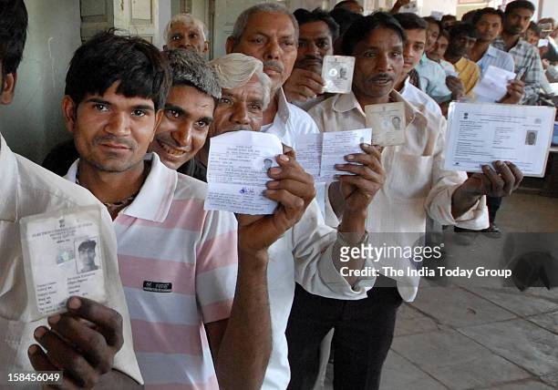 Voting ended peacefully on Thursday, December 13 in the first phase of the Gujarat assembly elections with no untoward incident being reported....