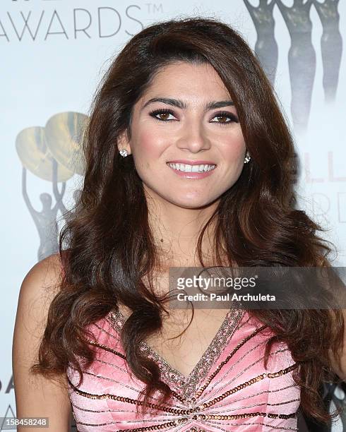 Actress Blanca Blanco attends the International Press Academy's 17th Annual Satellite Awards at InterContinental Hotel on December 16, 2012 in...
