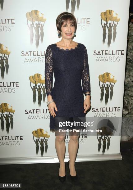 Produce Gale Anne Hurd attends the International Press Academy's 17th Annual Satellite Awards at InterContinental Hotel on December 16, 2012 in...