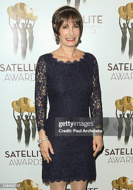 Produce Gale Anne Hurd attends the International Press Academy's 17th Annual Satellite Awards at InterContinental Hotel on December 16, 2012 in...