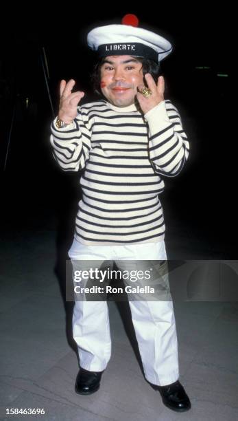 Actor Herve Villechaize attending Sixth Annual Benefti Gala for Hathaway Home For Children on February 25, 1984 at the Biltmore Hotel in Los Angeles,...