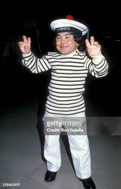 Actor Herve Villechaize attending Sixth Annual Benefti Gala for Hathaway Home For Children on February 25, 1984 at the Biltmore Hotel in Los Angeles,...