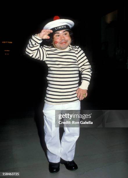 Actor Herve Villechaize attending Sixth Annual Benefti Gala for Hathaway Home For Children on February 25, 1984 at the Biltmore Hotel in Los Angeles,...