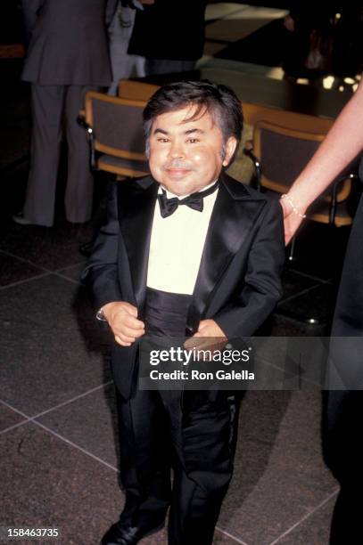 Actor Herve Villechaize attending the premiere of "Licence To Kill" on July 10, 1989 at the Director's Guild Theater in Hollywood, California.