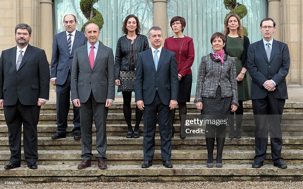 Basque Country Government The new Basque government members Jon Darpon, Cristina Uriarte,... News ...
