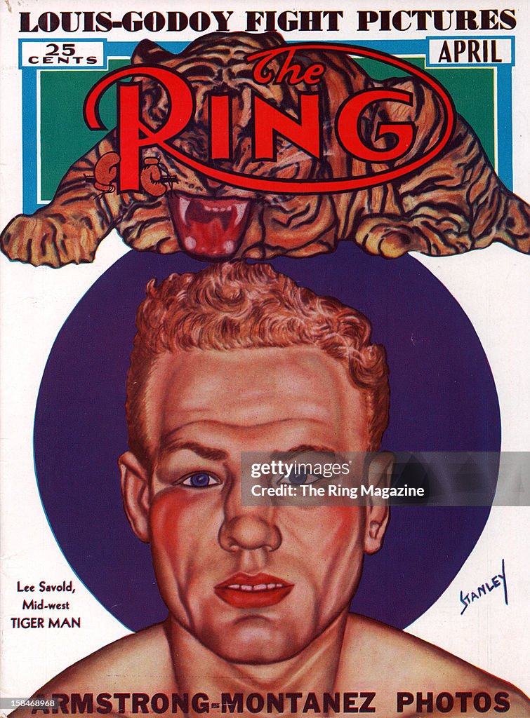 Ring Magazine Cover - Lee Savold
