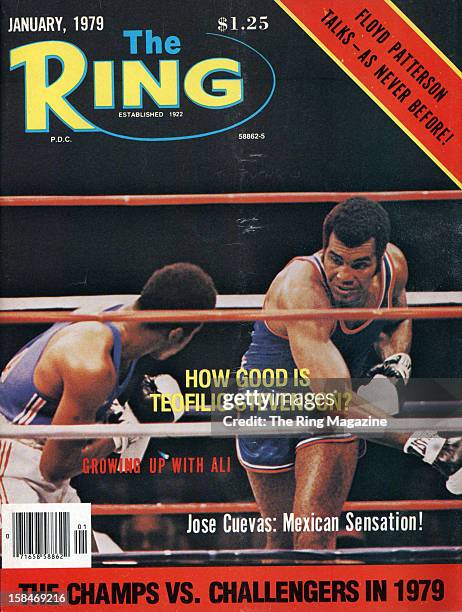 Ring Magazine Cover - Teofilo Stevenson on the cover.