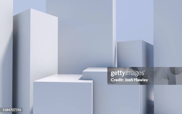 3d rendering exhibition background - pódio imagens e fotografias de stock