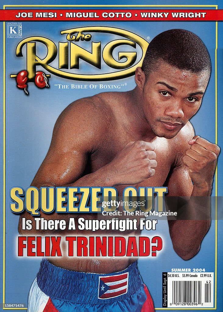 Ring Magazine Cover - Felix Trinidad...