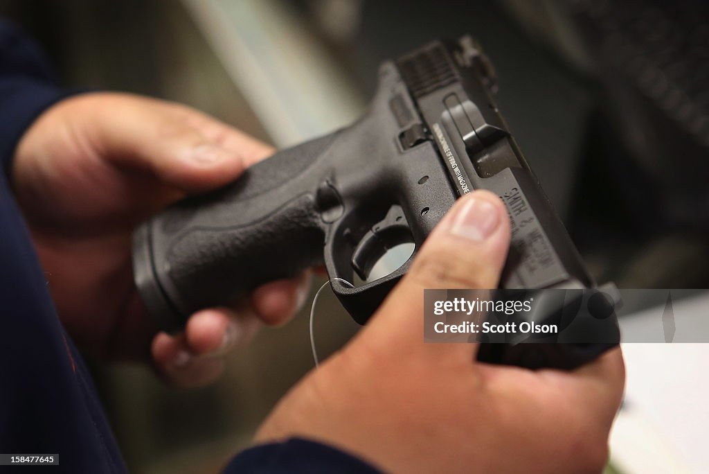 U.S. Gun Sales Reach Record Levels In 2012