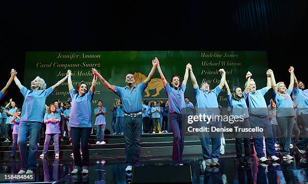 General view at MGM Resorts International presentation of "Inspiring Our World" at Mandalay Bay on December 17, 2012 in Las Vegas, Nevada.