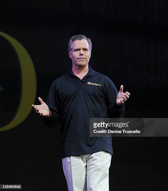 Chairmand and CEO MGM Resorts International Jim Murren during MGM Resorts International presentation of "Inspiring Our World" at Mandalay Bay on...